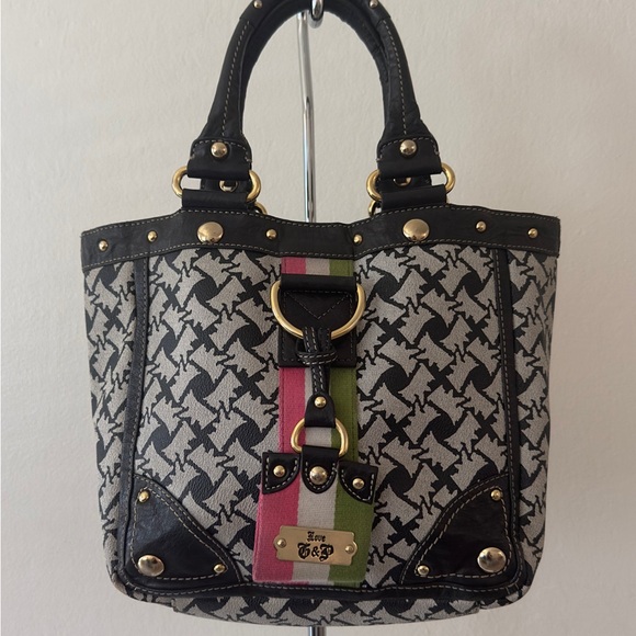 juicy couture vintage small tote bag scotch Y2K - Picture 16 of 17